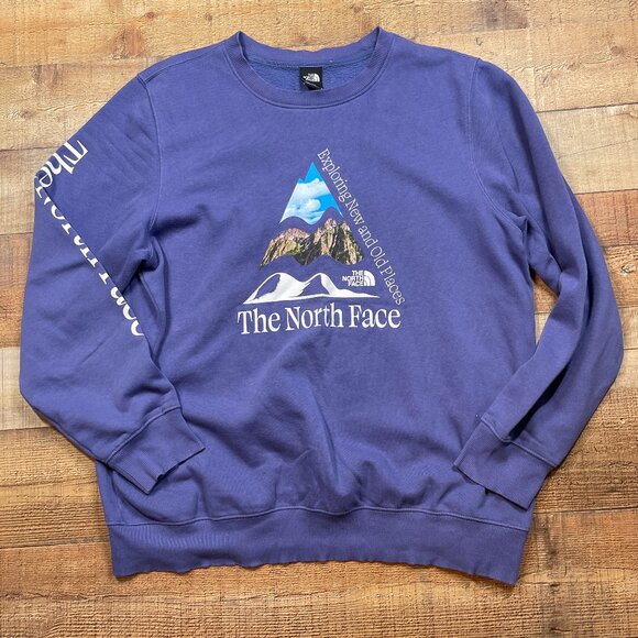 Men's The North Face Graphic Crewneck Sweatshirt size XL - Picture 1 of 4